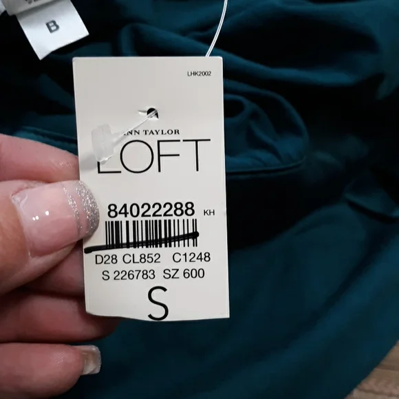 Ann Tayler Loft sleeveless blouse size S - Picture 6 of 7